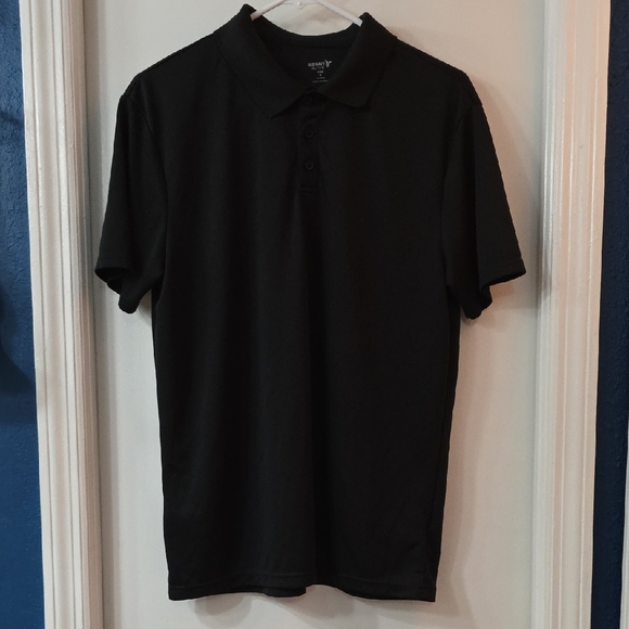 Old Navy Men's Active Black Polo Shirt - Picture 1 of 3